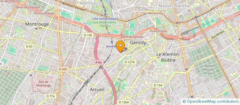 localisation de l'entreprise SOCIETE D'EDITION PROMOTIONNELLE DES VENTES à GENTILLY