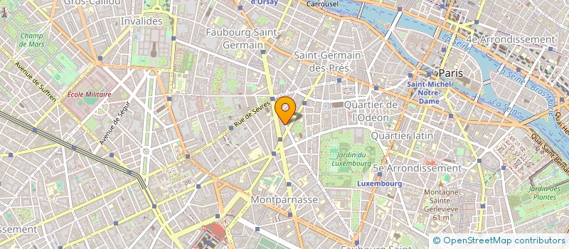 localisation de l'entreprise SOCIETE D'EDITIONS DE REVUES  PARIS