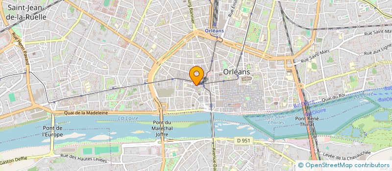 localisation de l'entreprise SOCIETE D'EDITIONS DU CENTRE à ORLEANS