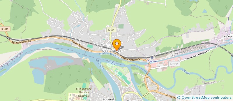 localisation de l'entreprise SOCIETE D EDUCATION POPULAIRE  SAINT-LEGER-DES-VIGNES