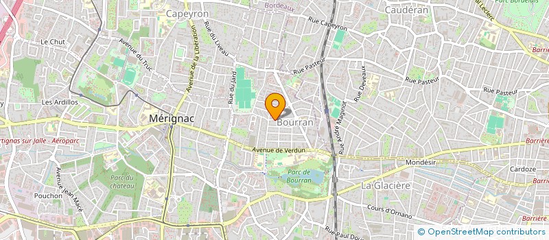 localisation de l'entreprise SOCIETE D ELECTRICITE GENERALE  MERIGNAC