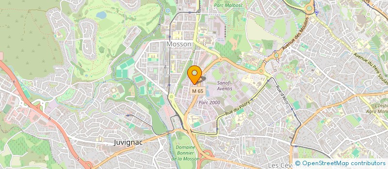 localisation de l'entreprise SOCIETE D'ELECTRICITE LANGUEDOC ROUSSILLON SELR à MONTPELLIER