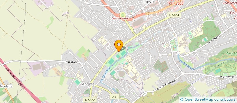 localisation de l'entreprise SOCIETE D'ELECTRICITE REGIONALE à LIEVIN