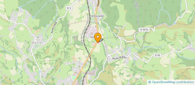 localisation de l'entreprise SOCIETE D'ELECTRIFICATION DUBOSC à LOURDES