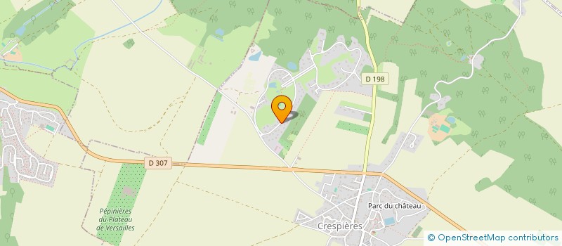 localisation de l'entreprise SOCIETE D'ELECTROBIOLOGIE VEGETALE  CRESPIERES