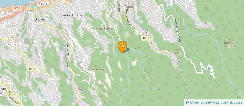 localisation de l'entreprise SOCIETE D' EMBALLAGES PLASTIQUES ET DE RECYCLAGE DIVERS à PAPEETE