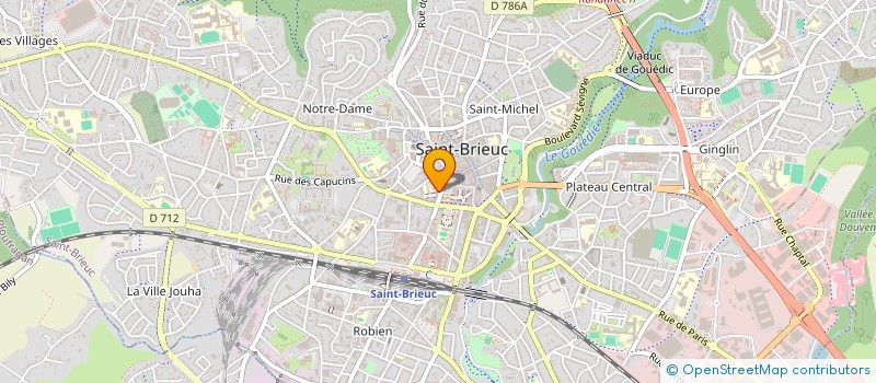 localisation de l'entreprise SOCIETE D'EMULATION à SAINT-BRIEUC