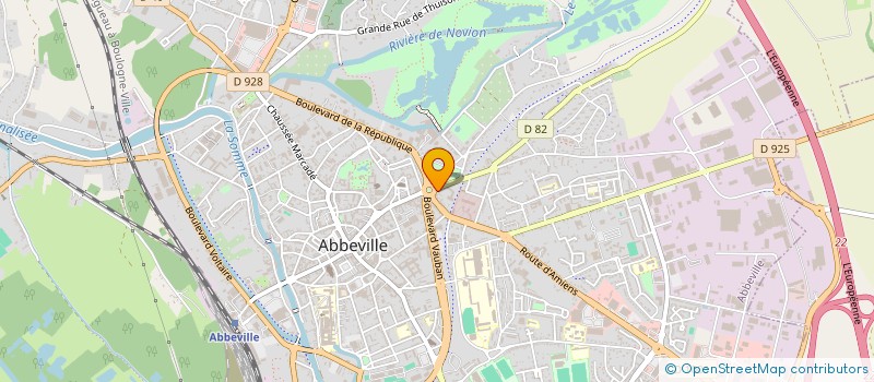 localisation de l'entreprise SOCIETE D'EMULATION D'ABBEVILLE à ABBEVILLE