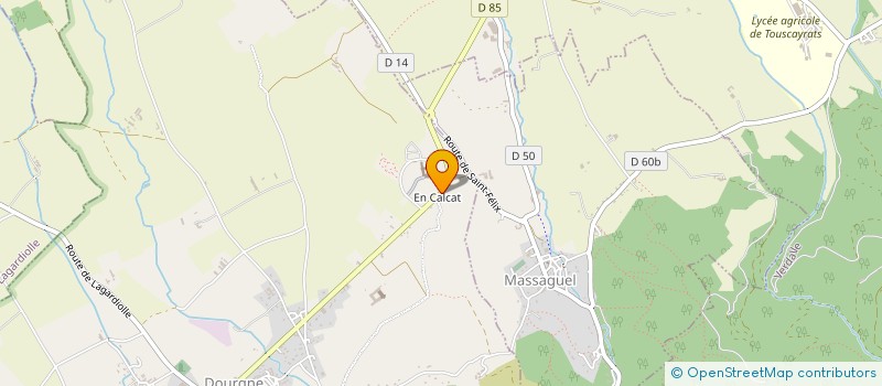 localisation de l'entreprise SOCIETE D'EN CALCAT à DOURGNE