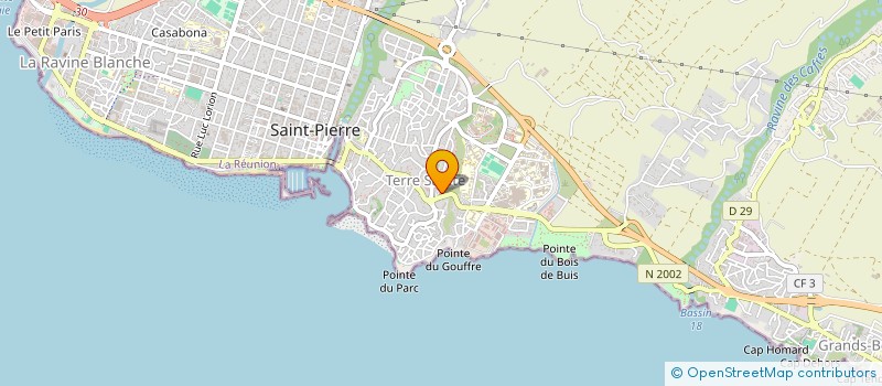 localisation de l'entreprise SOCIETE D'ENDOCRINOLOGIE, DIABETE, METABOLISMES DE LA REUNION (SEDMER) à SAINT-PIERRE