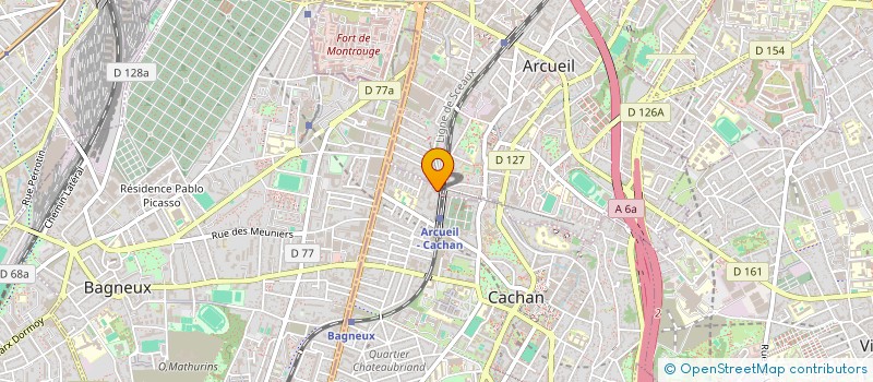 localisation de l'entreprise SOCIETE D'ENSEIGNEMENT DE LA MECANIQUE DU VIVANT à CACHAN