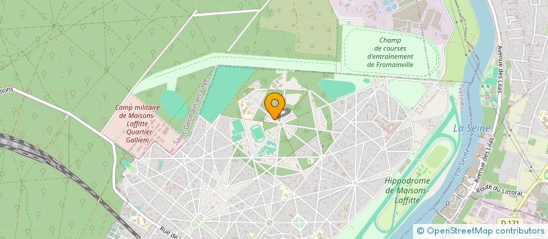 localisation de l'entreprise SOCIETE D'ENTRAINEMENT ADAM WEST EARL à MAISONS-LAFFITTE