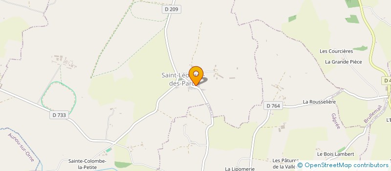 localisation de l'entreprise SOCIETE D'ENTRAINEMENT ARTHUR PEAN à SAINT-LEONARD-DES-PARCS