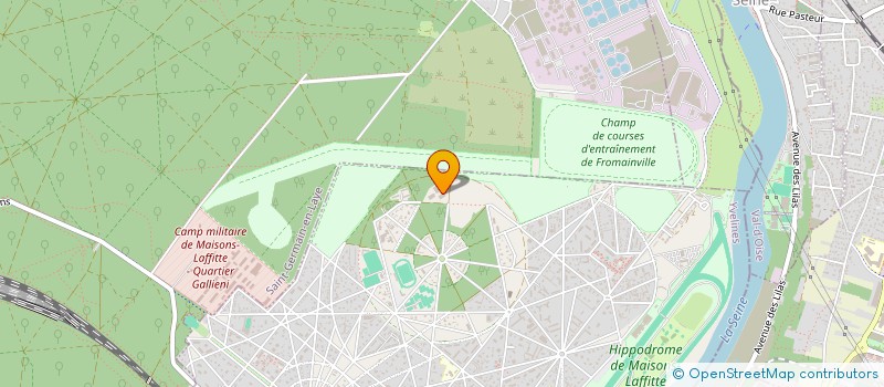 localisation de l'entreprise SOCIETE D'ENTRAINEMENT CARLOS ET YANN LERNER à MAISONS-LAFFITTE