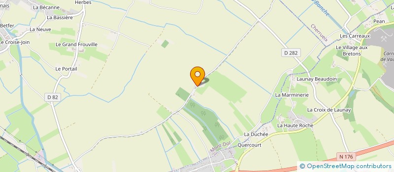 localisation de l'entreprise SOCIETE D'ENTRAINEMENT CAROLE DES MAZIS  MONT-DOL