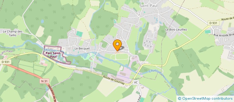 localisation de l'entreprise SOCIETE D'ENTRAINEMENT CHARLES CRIADO  SAINT-PAUL