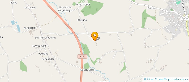 localisation de l'entreprise SOCIETE D'ENTRAINEMENT CHRISTIAN LE GALLIARD  EVELLYS