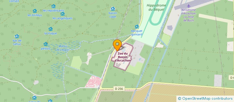 localisation de l'entreprise SOCIETE D ENTRAINEMENT CHRISTOPHE FERLAND  CHANTILLY