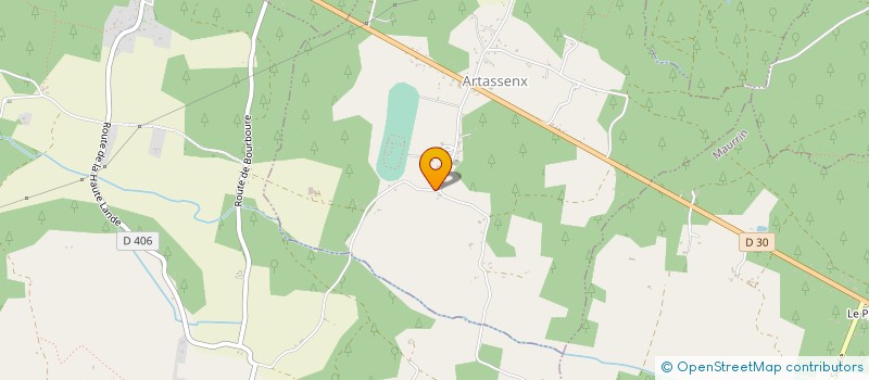 localisation de l'entreprise SOCIETE D'ENTRAINEMENT DAMIEN DE WATRIGANT  ARTASSENX