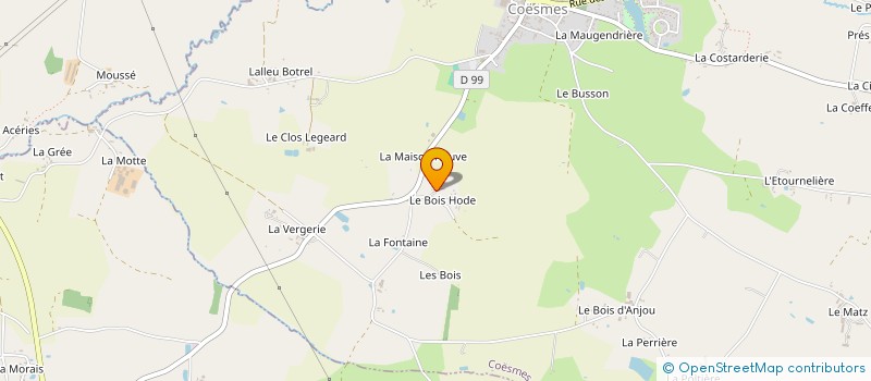 localisation de l'entreprise SOCIETE D'ENTRAINEMENT & ECURIE KEVIN VANDERSCHELDEN  COESMES