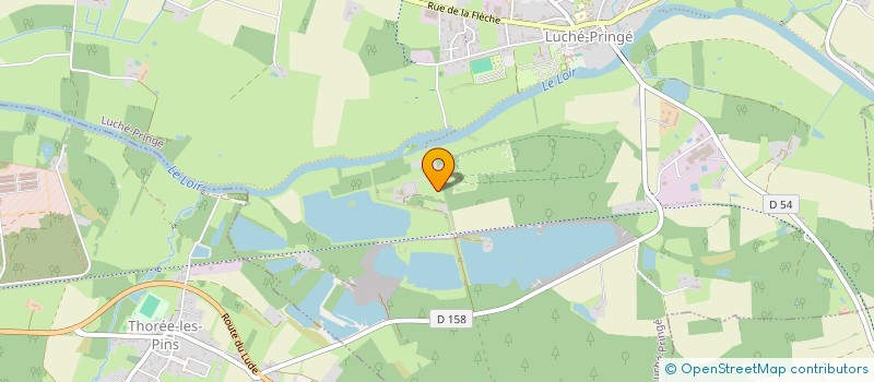 localisation de l'entreprise SOCIETE D'ENTRAINEMENT EDOUARD MONFORT  LUCHE-PRINGE