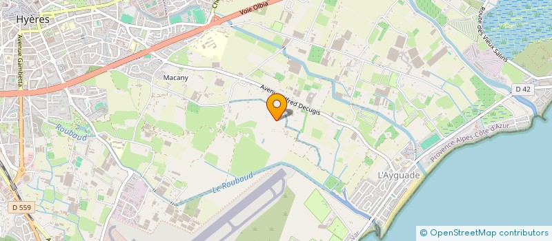 localisation de l'entreprise SOCIETE D ENTRAINEMENT EMILE GOUT à HYERES