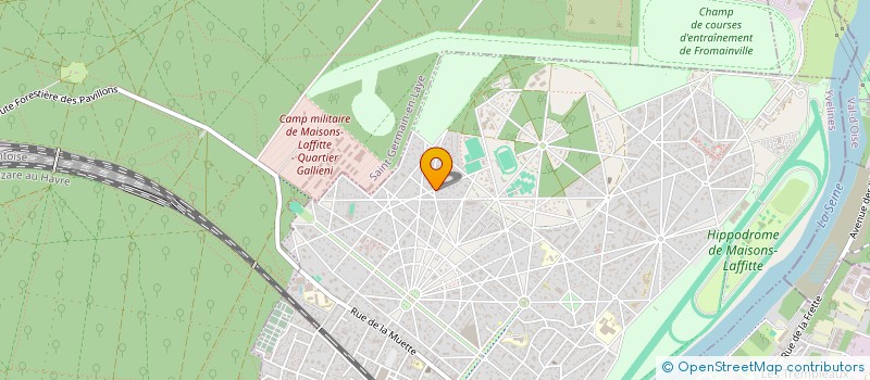 localisation de l'entreprise SOCIETE D'ENTRAINEMENT FLORIAN GUYADER à MAISONS-LAFFITTE
