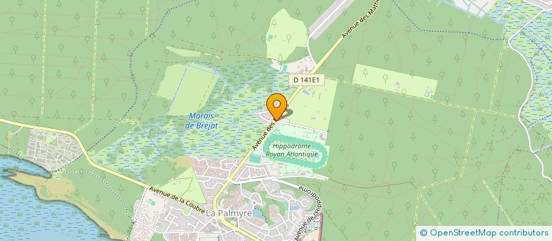 localisation de l'entreprise SOCIETE D'ENTRAINEMENT HECTOR DE LAGENESTE ET GUILLAUME MACAIRE  LES MATHES