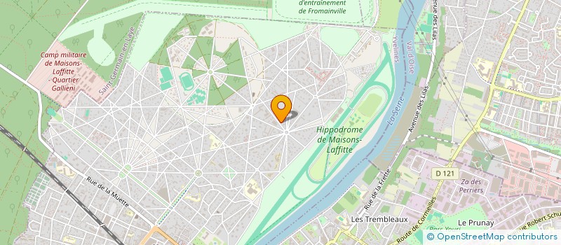 localisation de l'entreprise SOCIETE D'ENTRAINEMENT HERVE BILLO SARL à MAISONS-LAFFITTE