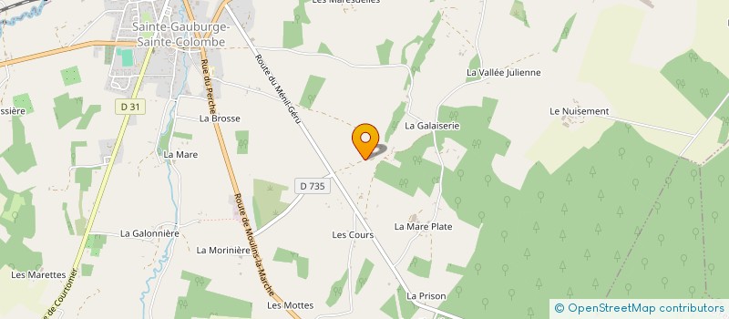 localisation de l'entreprise SOCIETE D'ENTRAINEMENT LAURA LEMIERE à ECHAUFFOUR