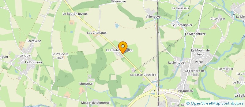 localisation de l'entreprise SOCIETE D'ENTRAINEMENT LUDOVIC GADBIN SASU  NORT-SUR-ERDRE