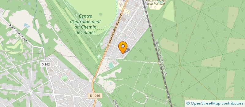 localisation de l'entreprise SOCIETE D'ENTRAINEMENT N. CLEMENT & F. HERMANS E.A.R.L.  CHANTILLY