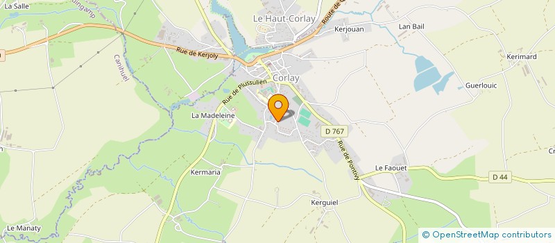 localisation de l'entreprise SOCIETE D'ENTRAINEMENT STEPHANE GOUYETTE S.A.R.L. à OMBREE D'ANJOU