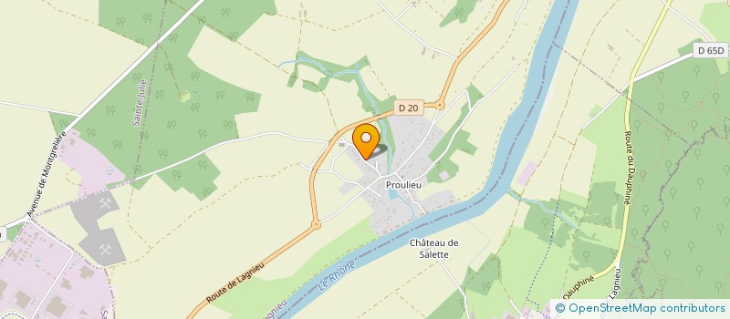 localisation de l'entreprise SOCIETE D'ENTRAINEMENT THIBAUT RICHARD à CHAZEY-SUR-AIN