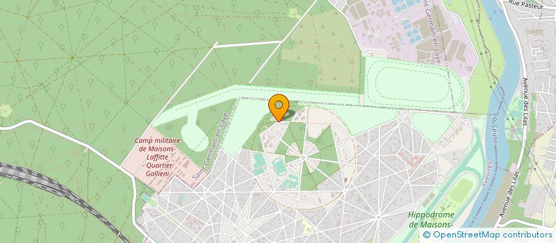 localisation de l'entreprise SOCIETE D'ENTRAINEMENT Y.FOUIN à MAISONS-LAFFITTE
