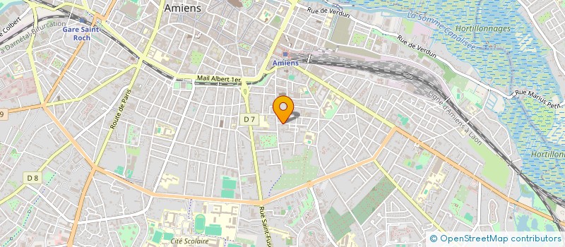 localisation de l'entreprise SOCIETE D'ENTREPOTS AMIENOIS à AMIENS