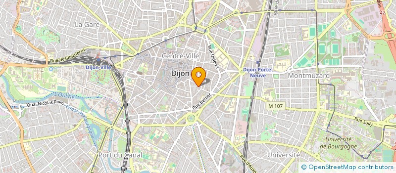 localisation de l'entreprise SOCIETE D'ENTREPRISE GANNEVAL-GAUTHIER à DIJON