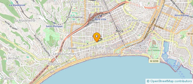 localisation de l'entreprise SOCIETE D'ENTREPRISE TRAVAIL TEMPORAIRE à NICE