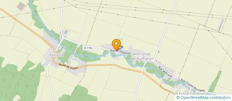 localisation de l'entreprise SOCIETE D'ENTRETIEN D'IMMEUBLES à SAINT-LOUP-DE-BUFFIGNY