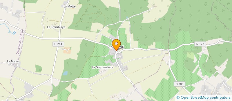 localisation de l'entreprise SOCIETE D'ENTRETIEN DES CHANTIERS DE L'ANJOU à LOURESSE-ROCHEMENIER