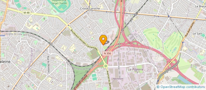 localisation de l'entreprise SOCIETE D'ENTRETIEN ET DE GESTION APPLIQUEE AU COMPTAGE IMMOBILIER à MARCQ EN BAROEUL