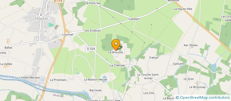 localisation de l'entreprise SOCIETE D'ENTRETIEN ET MACONNERIE  SAINT-NICOLAS-DE-REDON