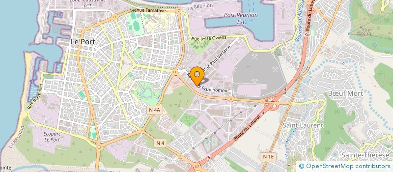 localisation de l'entreprise SOCIETE D'EPREUVE MECANIQUE à LE PORT