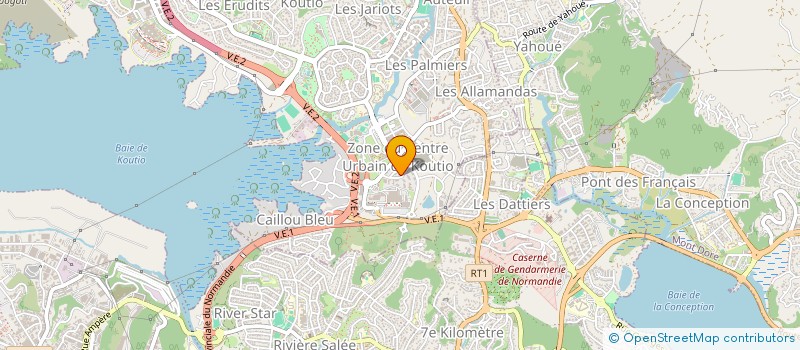 localisation de l'entreprise SOCIETE D'EQUIPEMENT DE LA NOUVELLE-CALDEDONIE à DUMBEA