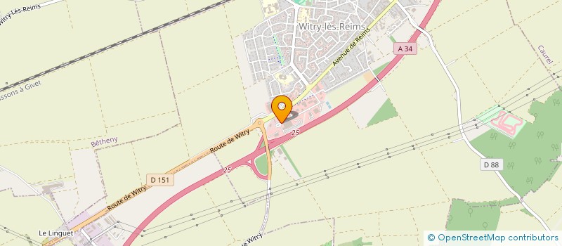localisation de l'entreprise SOCIETE D'EQUIPEMENT ET DE RENOVATION à WITRY-LES-REIMS