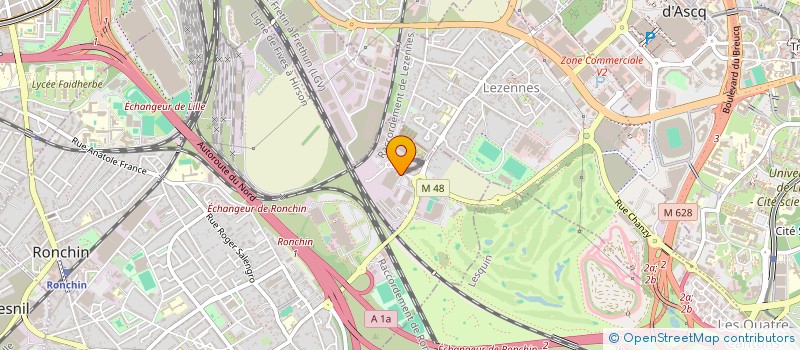localisation de l'entreprise SOCIETE D'EQUIPEMENT POUR L'ENVIRONNEMENT à RONCHIN