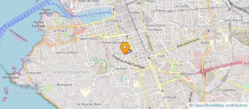localisation de l'entreprise SOCIETE D'EQUIPEMENT POUR LE COMMERCE à MARSEILLE