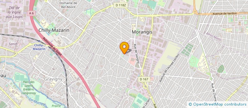 localisation de l'entreprise SOCIETE D'EQUIPEMENTS ELECTRIQUES FIONDA à MORANGIS
