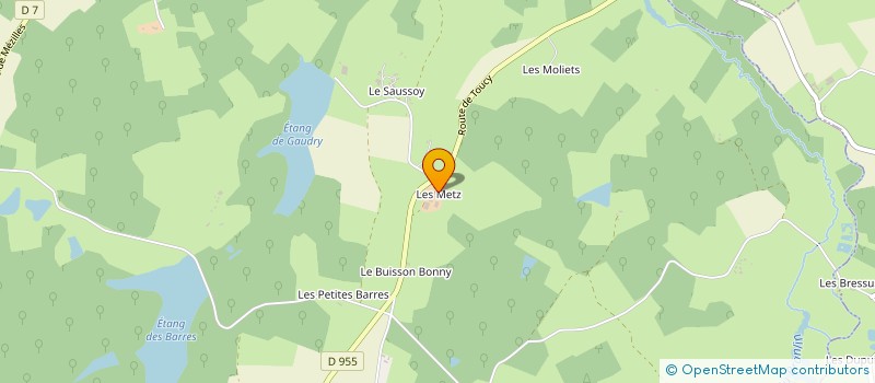 localisation de l'entreprise SOCIETE D EQUITATION DE PUISAYE  SAINT SAUVEUR EN PUISAYE