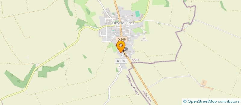 localisation de l'entreprise SOCIETE D'ETANCHEITE ET DE COUVERTURE à DIZY-LE-GROS